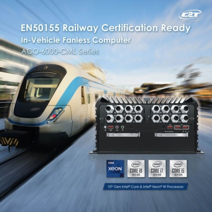EN50155 Railway Fanless Computer